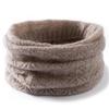 Cashmere Neck Warmer: 100% Pure Cashmere, Hollow Knit, Fashionable Warm Scarf
