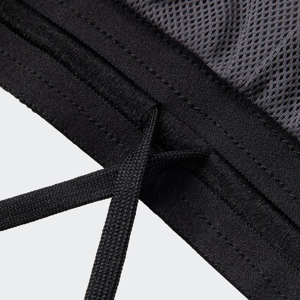 Adidas Sport Performance SS24 Logo Print Drawstring Quick-Dry Athletic Shorts Men Bottoms Black JD5237