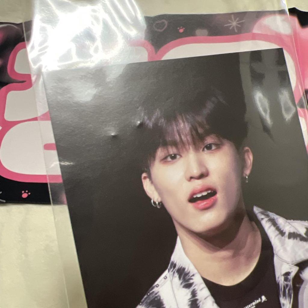 [USED] Treasure Park Jungwoo Jungwoo Slogan Photo Card Trading Card
