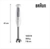 Immersion Blender Braun MQ 50001 M MultiQuick 5 (0X22111507)