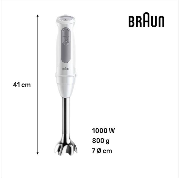 Immersion Blender Braun MQ 50001 M MultiQuick 5 (0X22111507)