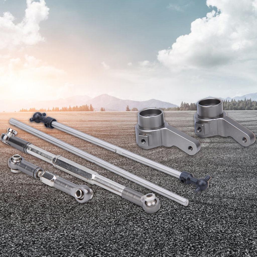 Front and Rear Gear Assemblies Set Fit for FJ45 SemiTrailer Truck Military Truck Model(Titanium Color MN 023T )