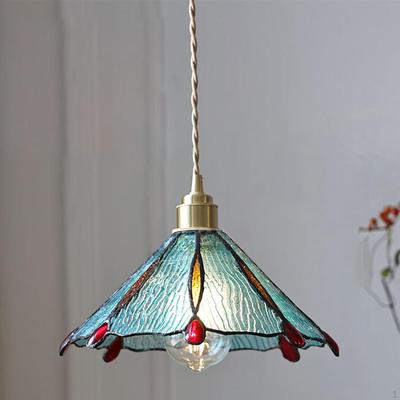 Luminária pendente de vidro, luminária suspensa, iluminação de ilha de cozinha para quarto, design vintage