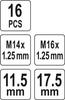 YT-17580 YATO SPARK PLUG REPAIR KIT