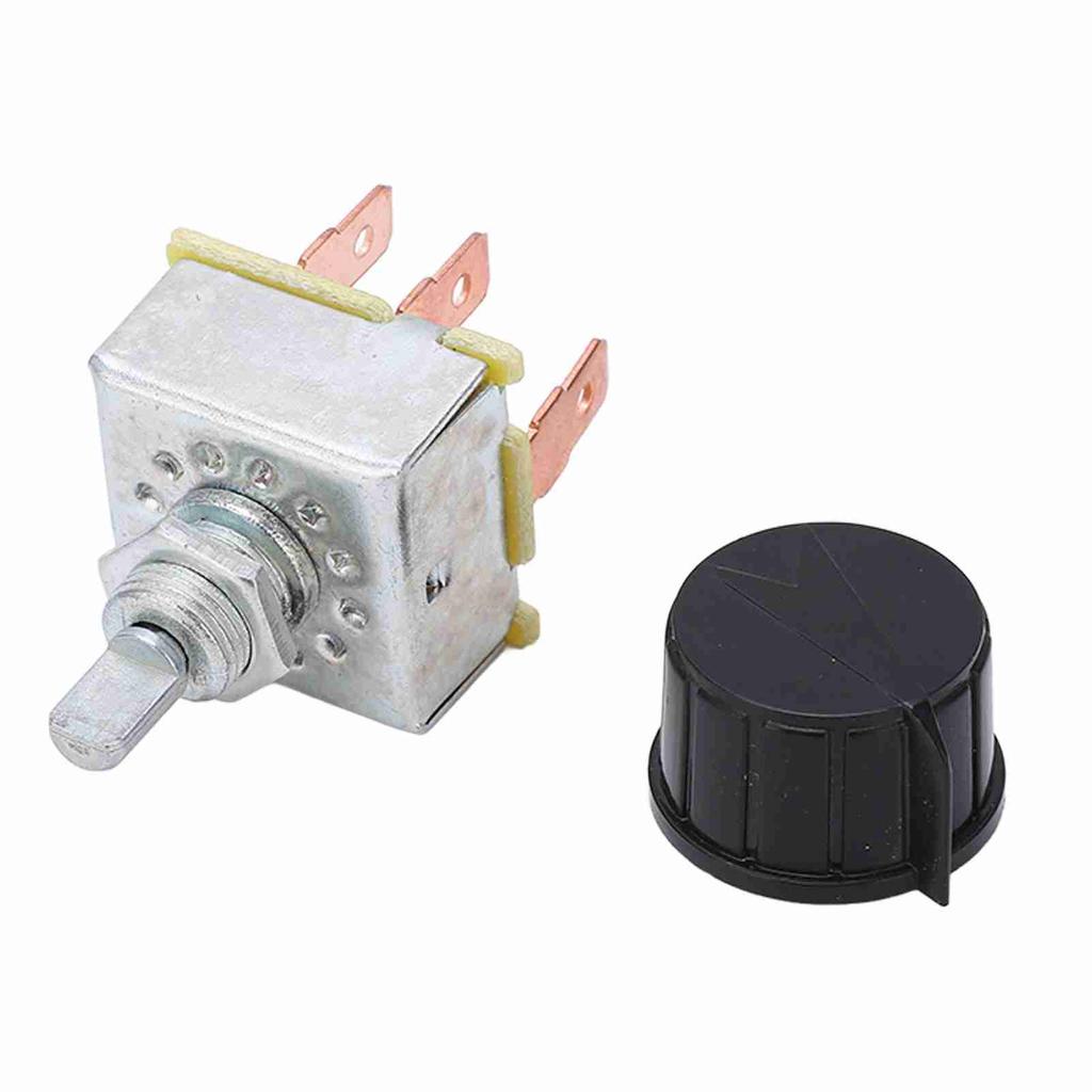 Car 3 Speed Blower Switch Rotary Air Conditioning Switch Replacement for Freightliner INM2G754A
