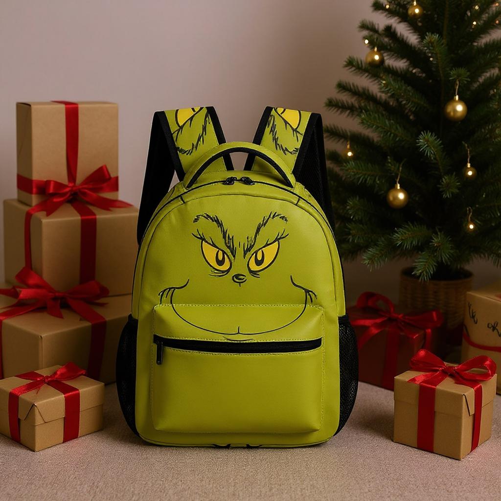 Large-capacity Backpack For Primary And Secondary School Students, Cartoon Shoulder Bag And Pencil Case For Children