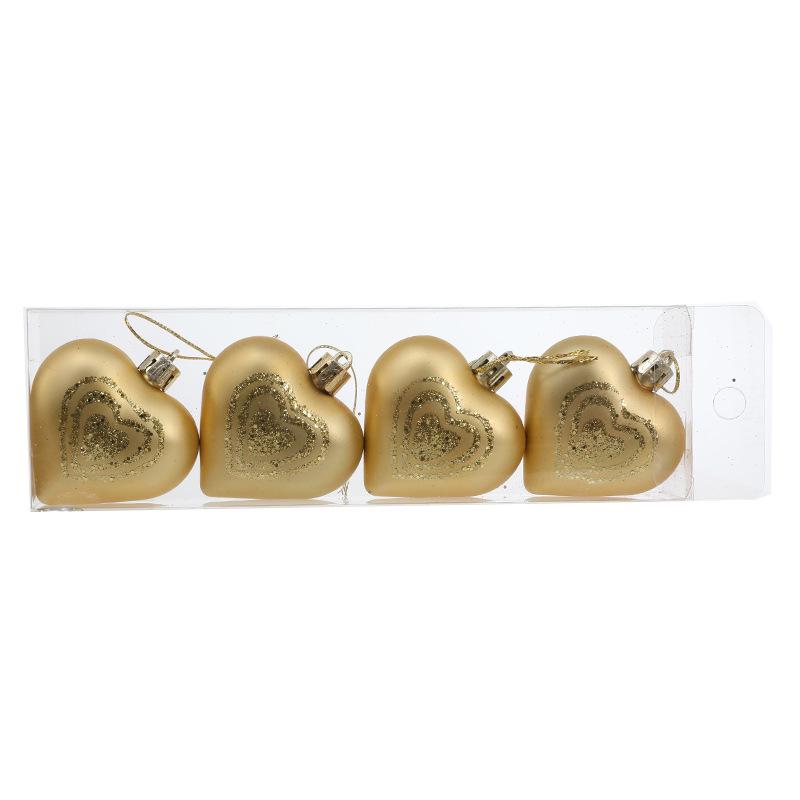 Hand-Painted Flat Candy Christmas Tree Ornament Set