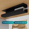 Under Desk Wire Organizer Tray - No-Drill Cable Management with Power Strip Holder and Cable Ties