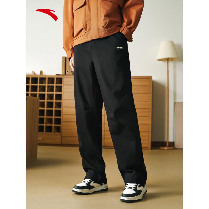 ANTA Skateboard Culture Loose Fit Long Pants 185/2XL базовый черный