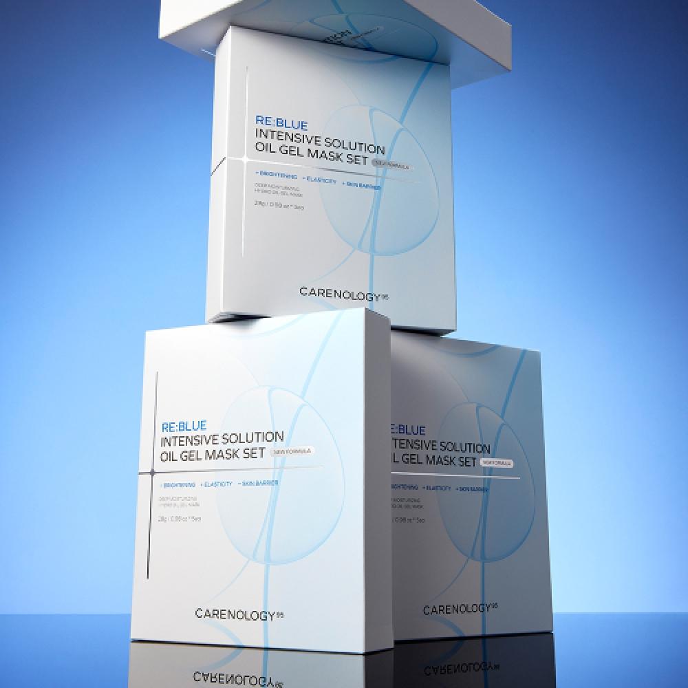 Carenology Intensive Solution Oil Gel Mask Set 5 Sheets NONE