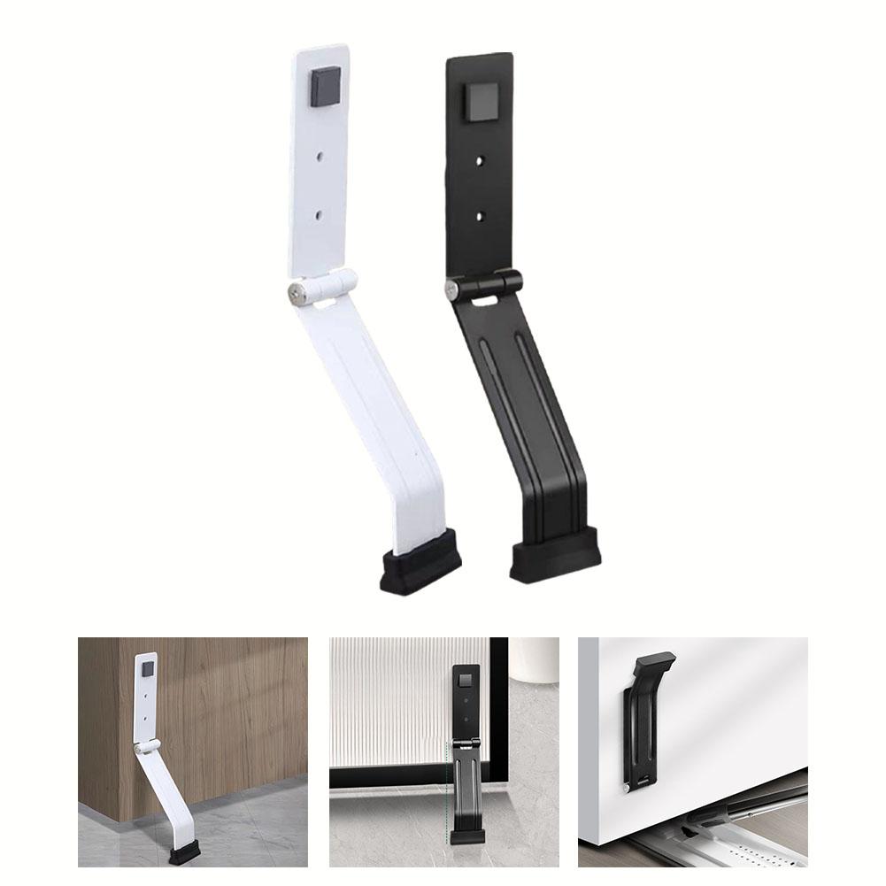 Kickdown Door Stopper Heavy Duty Door Stop Wall Protector Door Stops Fixator Door Blocker  Foot Pedal Door Lock Holder Hardware