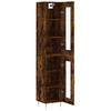 Highboard Smoked Oak 34.5 x 34 x 180 cm Particleboard