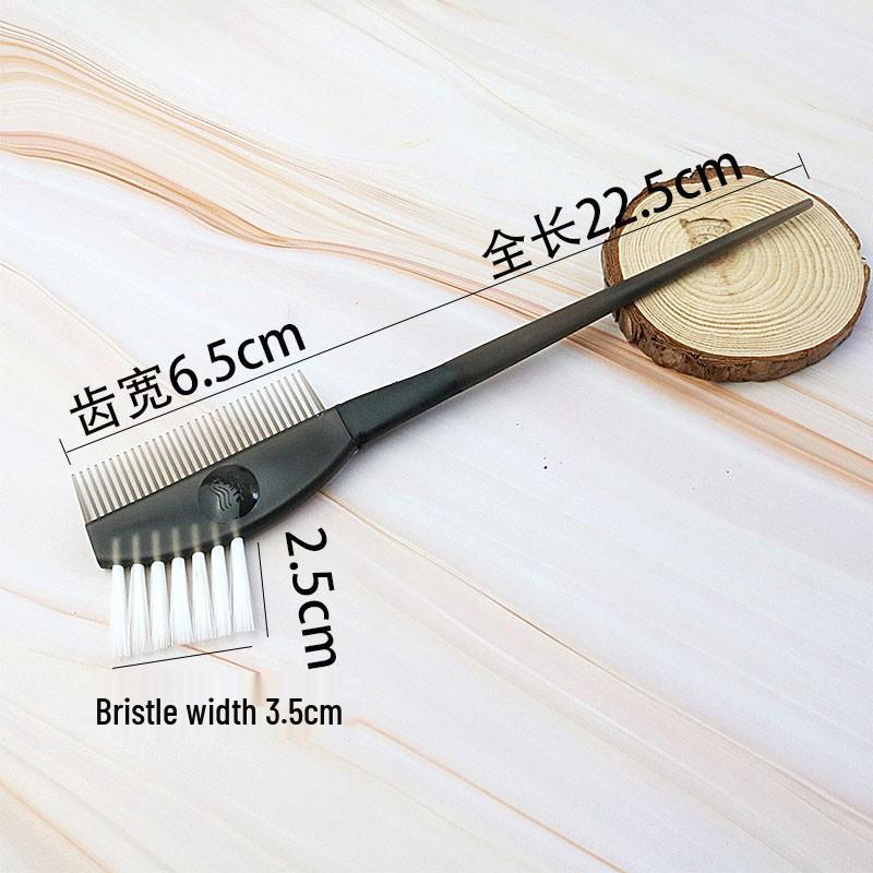 

Профессиональная двусторонняя расческа для окрашивания и кондиционирования волос с мягкой, густой щетиной для окрашивания, кондиционирования и расчесывания седых волос