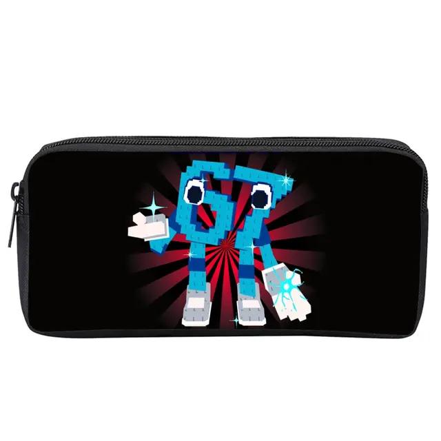 Colorful Number 67 Print Pencil Case 3D Cartoon School Supplies Boy/Girls Best Gift Children
