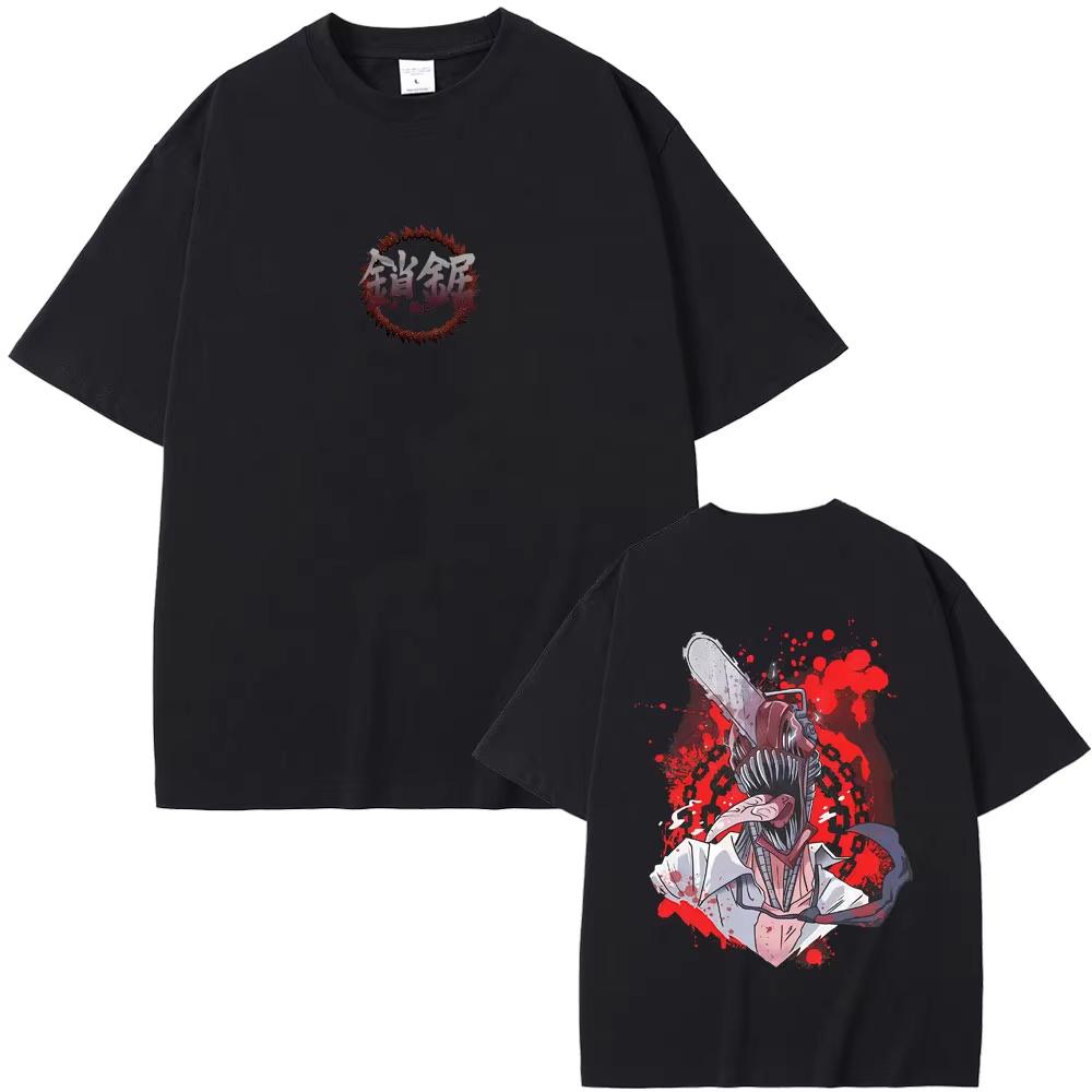 

Japan Anime Chainsaw Unisex Graphic Tshirt Denji Pochita Fashion Cool Cosplay Tshirts Unisex Women Unisexga Casual T Shirts Streetwear L
