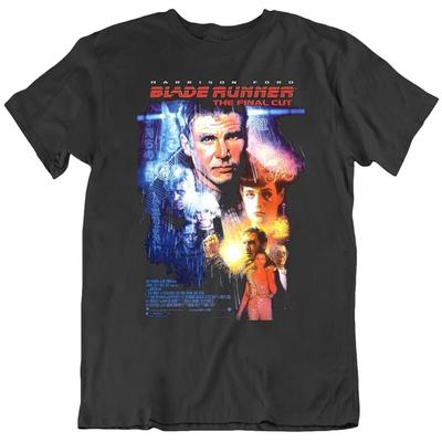 T-shirt Poster Film Retrò Blade Runner Final Cut Anni '80