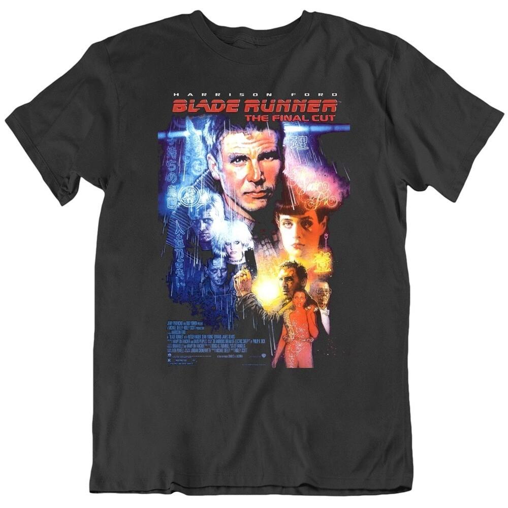 

80 s Movie Blade Runner Final Cut Retro Movie Poster T Shirt S