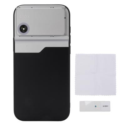 400X Phone Microscope Lens HD Cellphone Camera Microscope Lens with LED Light for 16 Pro Max