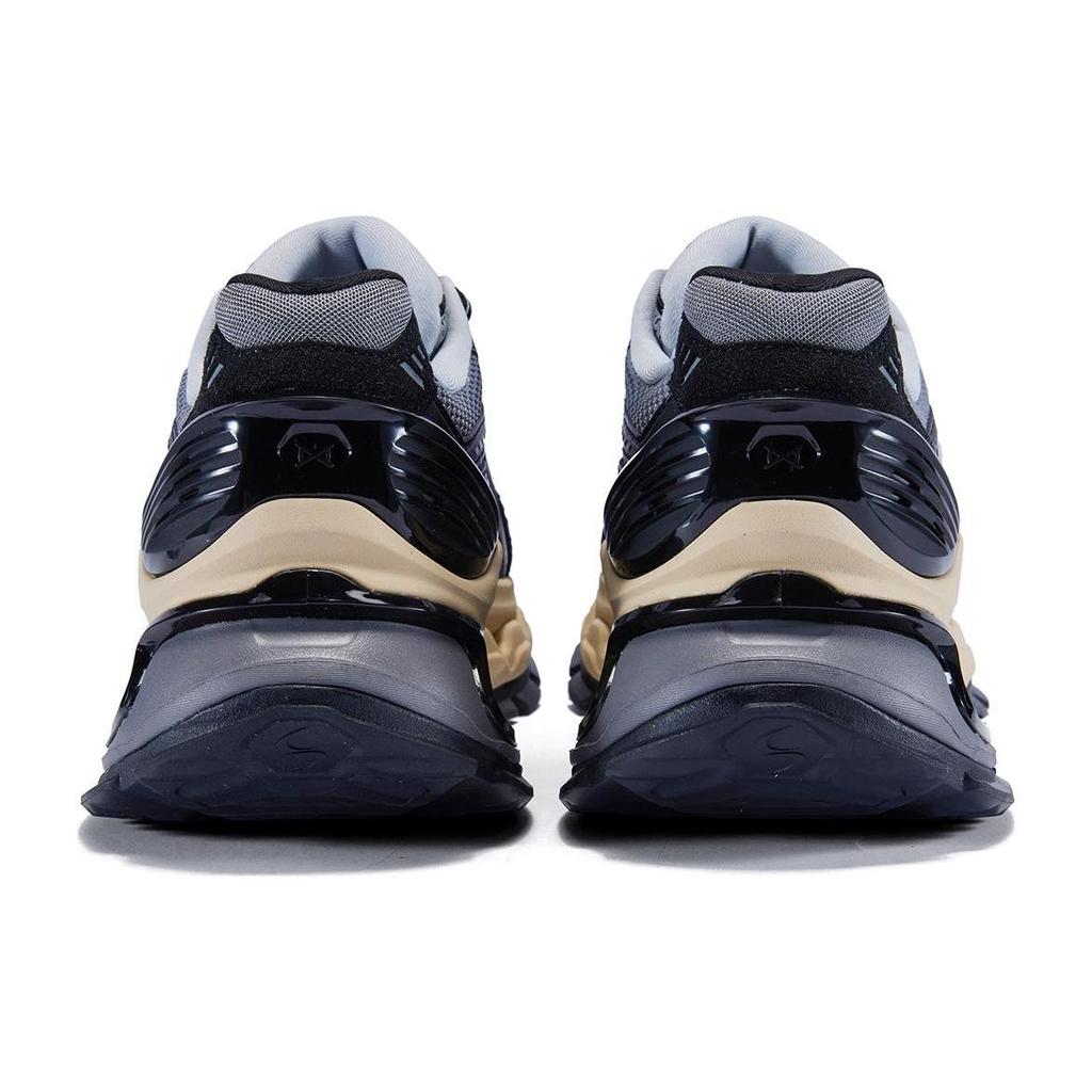 Li Ning Furious Rider BOW Antypoślizgowe Niskie Buty do Biegania Męskie Szare AZGT067-1