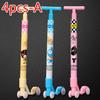 4pcs Creative Novelty Cartoon Scooter Shape Ballpoint Pens Stationery Cute Ball Point Pen Office Sup