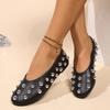 Fashion Ladies Shoes on Sale 2025 High Quality Women's Flats Fashion Rivet Daily Flats  Women New Best Seller Plus Size Flat Low Heels