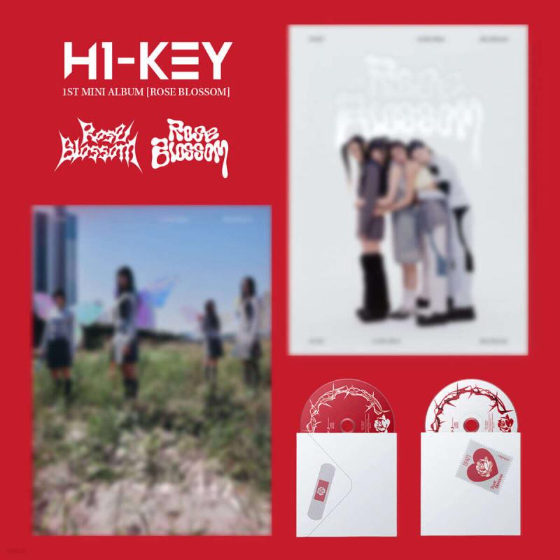 

H1-KEY - 1st Mini Album: Rose Blossom [1 out of 2 covers randomly sent]