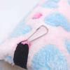 Cute Small Pet Bird Parrot Soft Comfortable Nest Plush Hanging Hammock Nest House Bed Warm Nest Pet