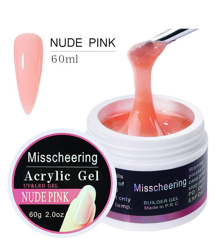 

Клей для фототерапии и быстрого наращивания ногтей, безболезненный съемный УФ-клей для наращивания ногтей, флакон 60 мл