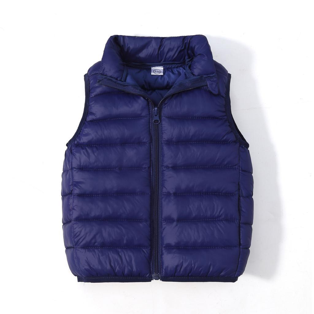Childrens Winter Clothing Vest Spring and Autumn Outwear Boys and Girls Warm Vest