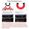Silicone Tow Hook Covers Car Tow Hook Silicone Sleeves Protect  Your Vehicle From rusts & Scratches for Daily Driving