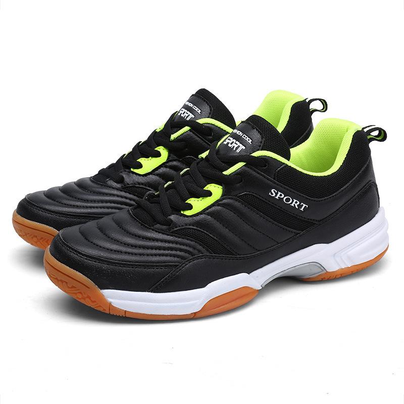 Badminton shoes Men's soft-soled table tennis shoes Non-slip and wear-resistant breathable tennis training extra large size sports shoes