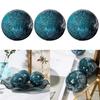 -Ball Balls Set Centerpieces Bowls 8cm Glass for Coffee Table Decor