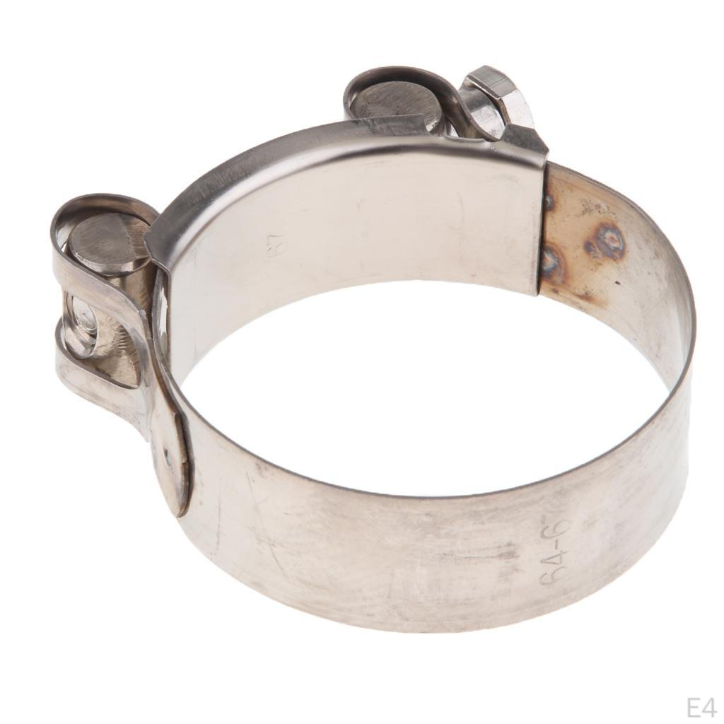 Langlebiger Edelstahl-Motorrad-Auspuffklemme