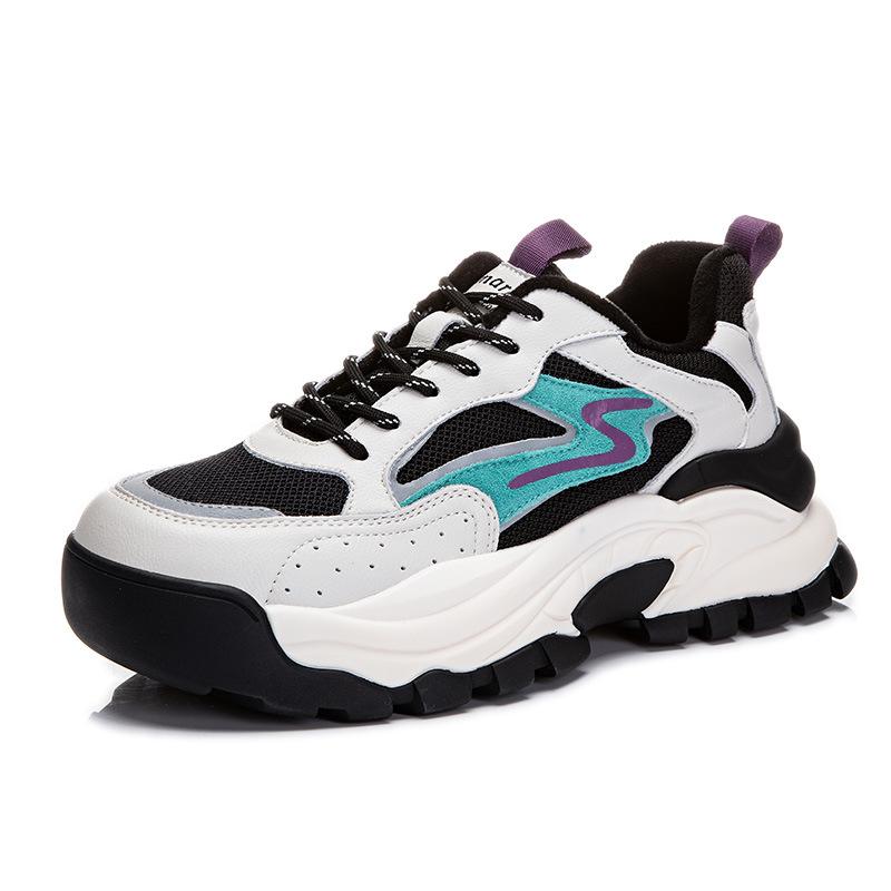 Shoes women's 2025 winter new thick-soled velvet sports shoes women's casual versatile running shoes