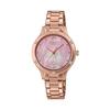 Casio Ladies SHEEN Wristwatch Analog - SHE-4546PG-4AUDF Pink Bracelet