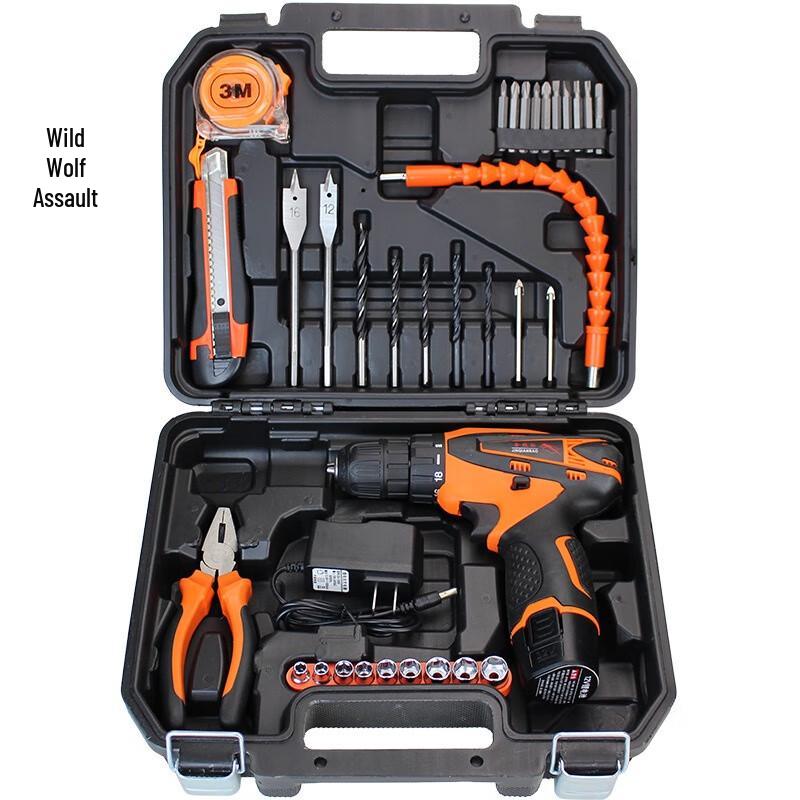 

Wild Wolf Assault Cordless Drill & Hardware Tool Kit
