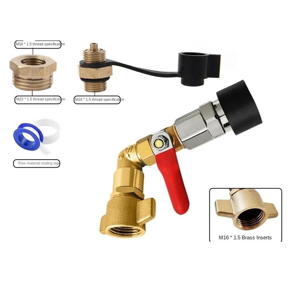 Intake Pipe Storage Cylinder Valve Connector Gas Tank Set Adjustment Switch Track with Air