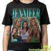 JENNIFER ANISTON SHIRT, Jennifer Aniston Vintage T-Shirt, Jennifer Joanna Aniston Retro 90s Bootleg Homage Merch, Jennifer Aniston Fans Gift