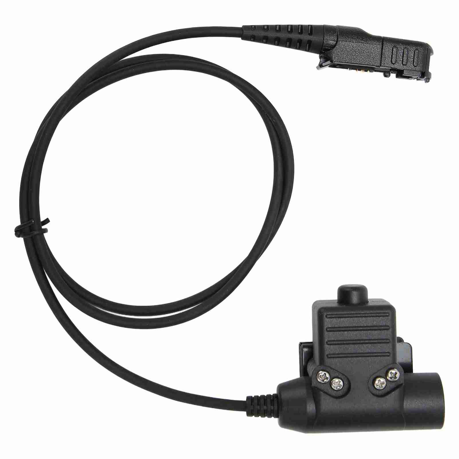

PTT Headset Adapter Push to Talk Connector for Motorola Xir P6600 P6620 XPR3300 XPR3500 MTP3250 DP2000 DEP550 MTP3100
