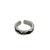 Niche Design Dark Wind Epoxy Texture Irregular Personality Trendy Cool Women Fashion Ring Index Finger Ring
