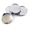 Wheel Center Cap 59mm 4pcs Silver Wheel Cover Center Cover