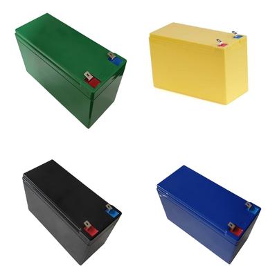 12V 7Ah Battery Case  Lithium Battery Enclosure Empty Box with Integrated Injections Molding for Superior Seal