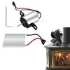 Chimney Stove Fan Power Generation Sheet Room Warming Smooth And Quiet Operation Quiet Operation For Woodlog Burner