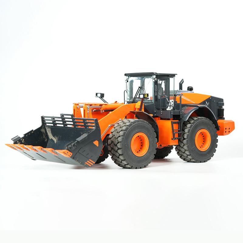 JDM-82 2pcs Outer Diameter 137mm Tire for 1/14 RC Truck Forklift Model Tires Loader Model Tires