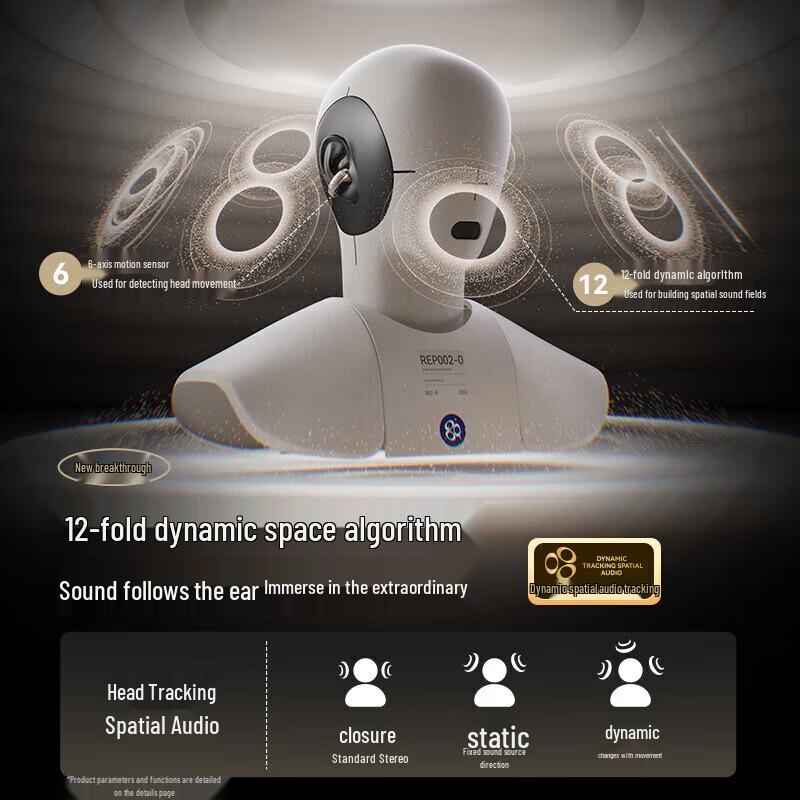 SANAG AI Open-Ear Clip Bone Conduction Sports Headphones