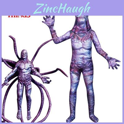 Stranger Things Cosplay Halloweenský overalový set Vhodný pro děti ve věku 7-13 let