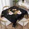 Eid Mubarak Tablecloths Ramadan Decoration for Home 2024 Islamic Muslim Party Decor Ramadan Tableware Supplies Eid Al Adha Gift