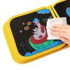 1 sada přenosná měkká tabule na kreslení křídou Dětská kreslicí kniha pro kutily Omalovánky s vodní křídou Kid Painting Tabule
