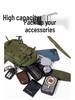 Men's Multi-functional Tactical Waist & Crossbody Bag for Camping & Cycling