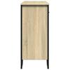 vidaXL Sideboard Sonoma-Eiche 97x32,5x74,5 cm Holzwerkstoff
